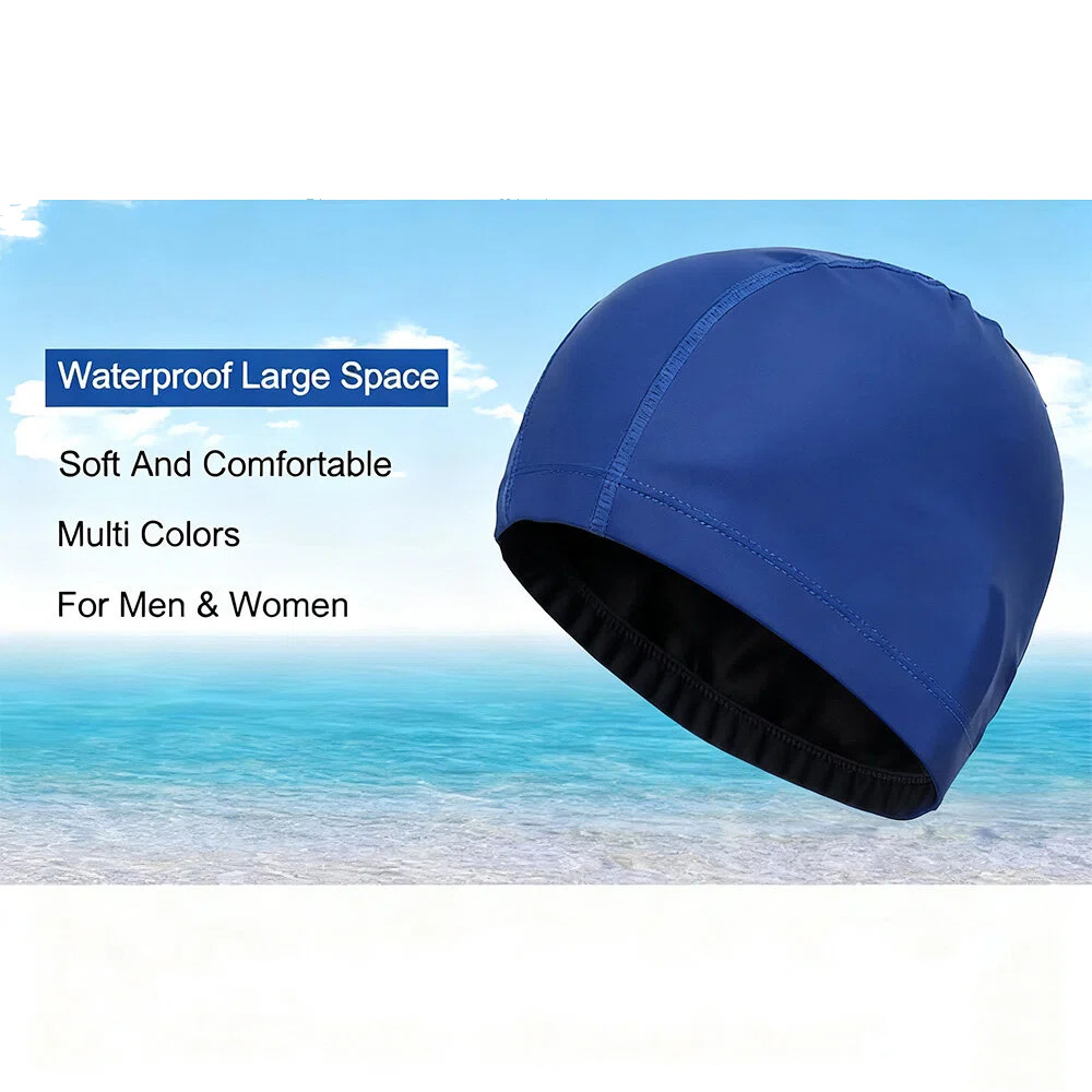Aquatic Sports Hat - Wodoodporny czepek pływacki unisex z PU