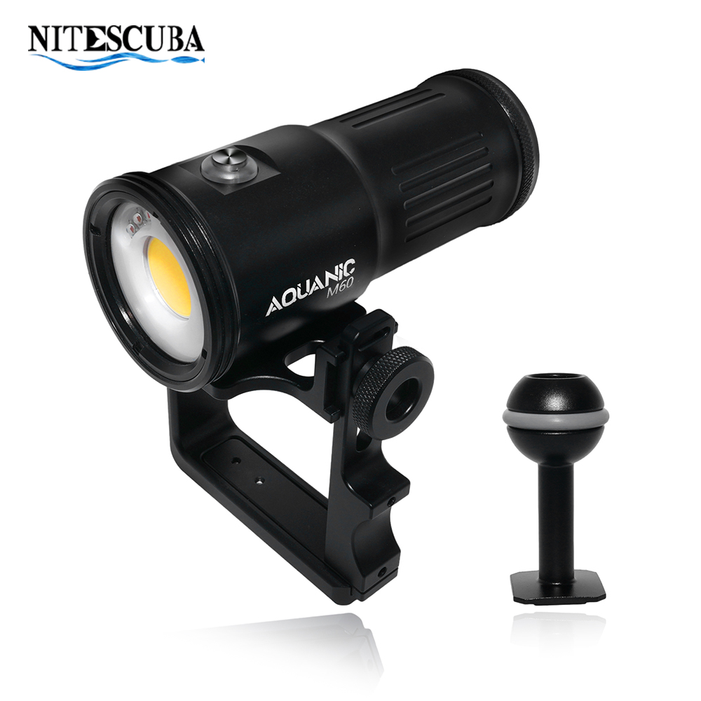 Underwater Flashlight - Profesjonalna lampa fotograficzna do nurkowania Nitescuba,