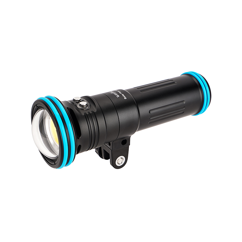 Underwater Flashlight - WEEFINE WF073 Solar Flare 12000 mocne