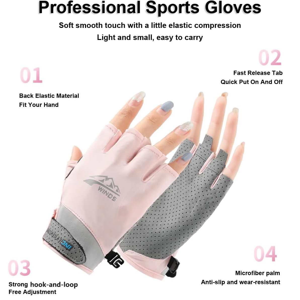 1 para rękawic do jazdy/fryzjo – Spearfishing Glove recenzja i cena