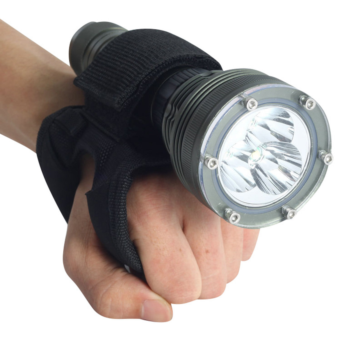 Regulowany uchwyt na latarkę z – Underwater Flashlight recenzja i cena