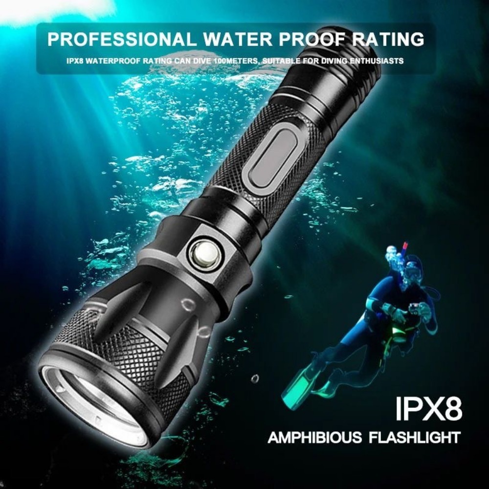 Profesjonalna latarka do nurko – Underwater Flashlight recenzja i cena