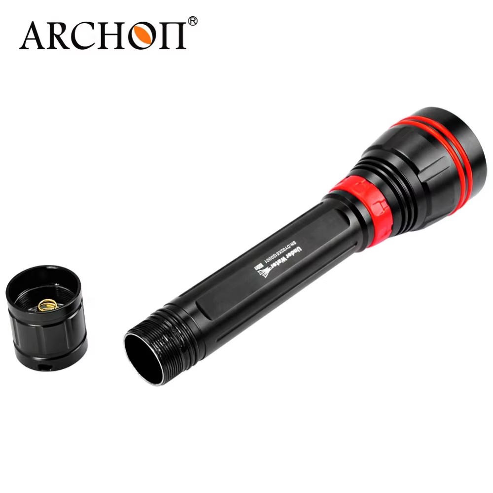 Latarka nurkowa 4000LM z 4 dio – Underwater Flashlight recenzja i cena