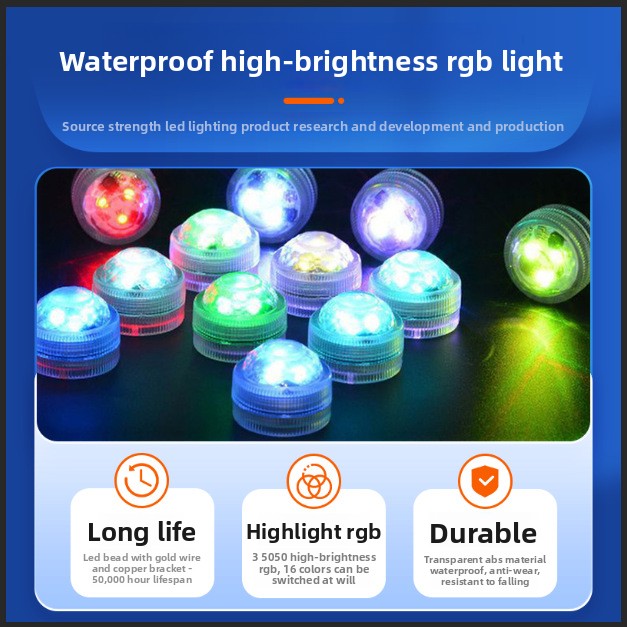 Zdalnie Sterowany RGB Dekoracy – Underwater Flashlight recenzja i cena